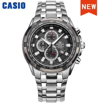 🏁 Casio Edifice Quartz Watch – Racing-Inspired Business Style