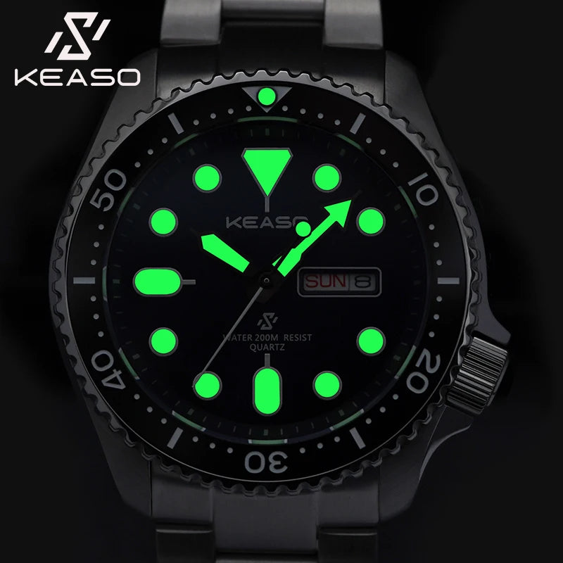 ⌚ KEASO Fashion Men’s Quartz Watch