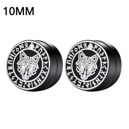 💎 1 Pair Crystal Strong Magnetic Ear Stud Clip Earrings