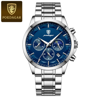⌚ POEDAGAR Men’s Quartz Watch