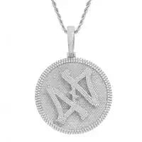 💎 Ice Crystal Alphabet Pendant 🔥