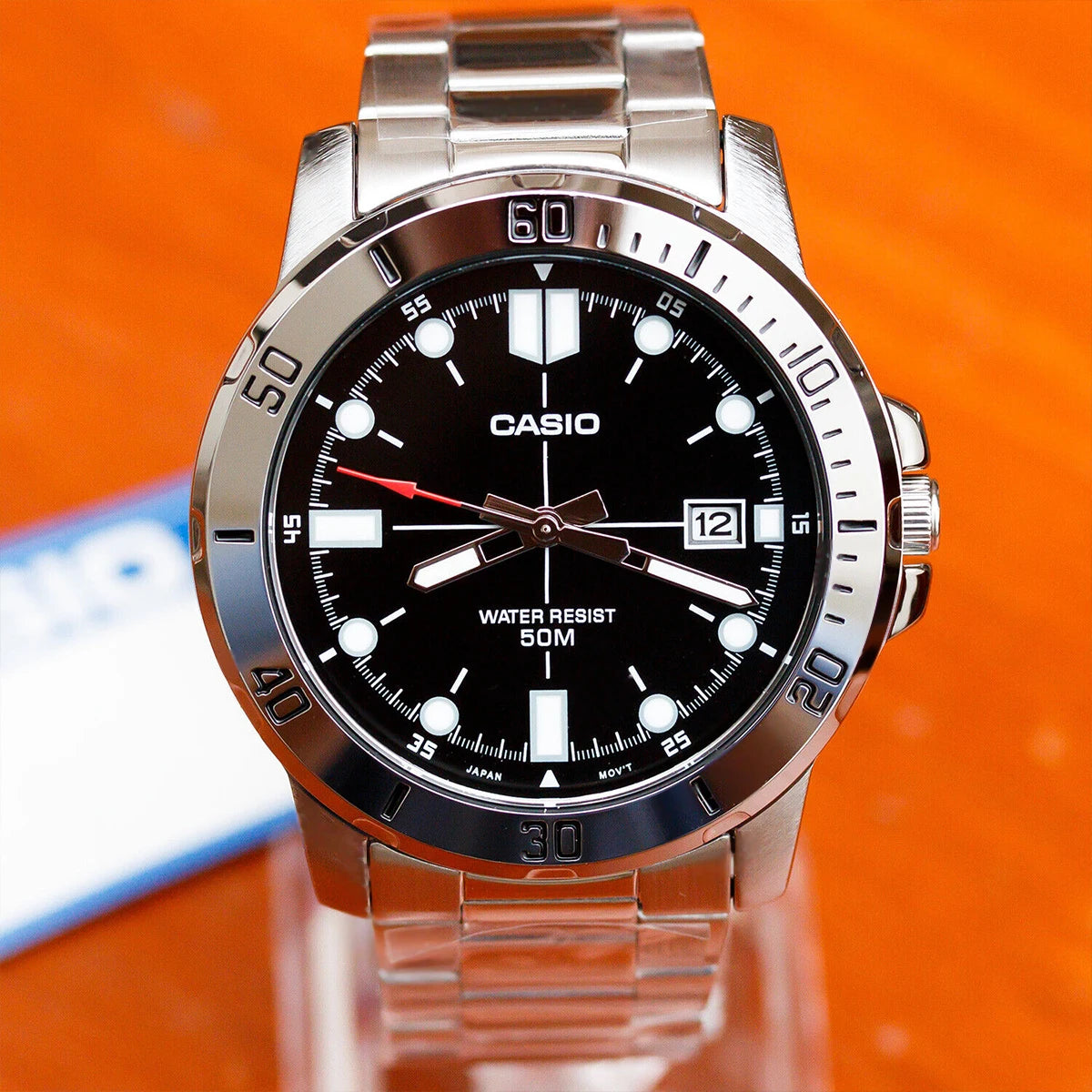 ⌚ Casio Business Luminous Watch – Elegant Gift for Men