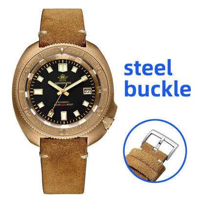 ⚓ Addies Dive 2104 Men's Bronze Dive Watch