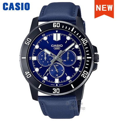 ⌚ Casio Men's Luxury Quartz Watch – Military Sports Waterproof Design