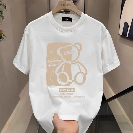 🔥 Hot Sale Luxury Brand Men's Pure Cotton T-Shirt