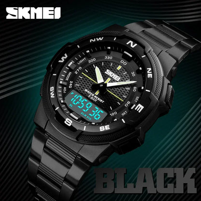 ⌚ SKMEI 1370 Men's Luxury Steel Business Watch
