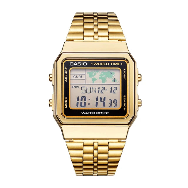 ⌚ Casio Vintage – Multi-Functional Quartz Watch for Men