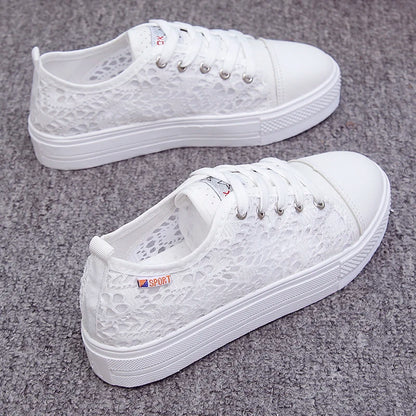 👟 Cutout Canvas Sneakers – Breezy Summer Steps
