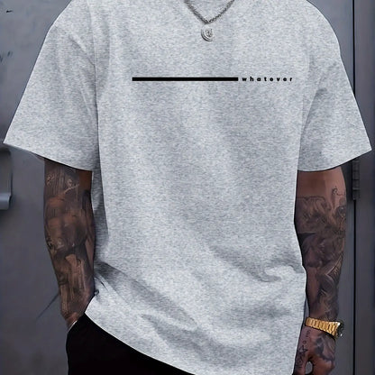 👕 Summer Men's 100% Pure Cotton Casual Sports T-Shirt