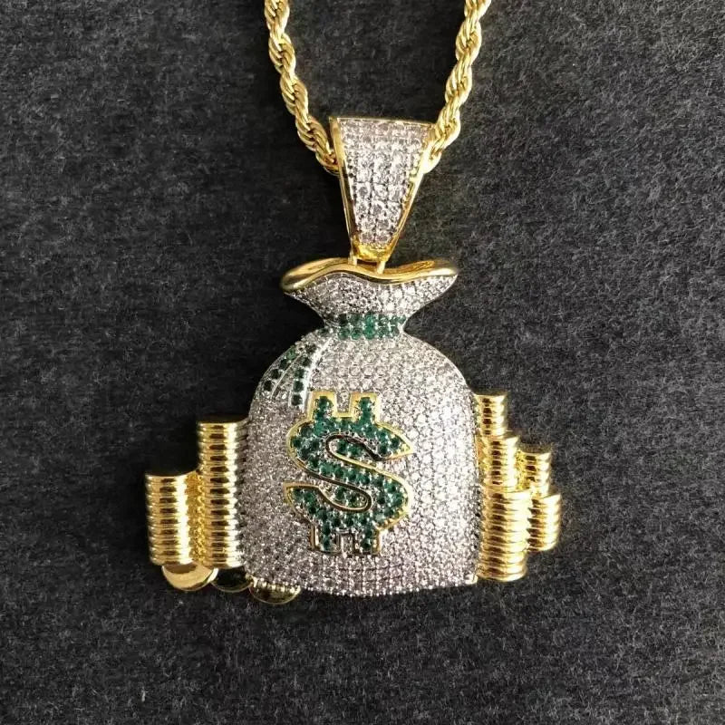 💎 Ice Crystal Alphabet Pendant 🔥