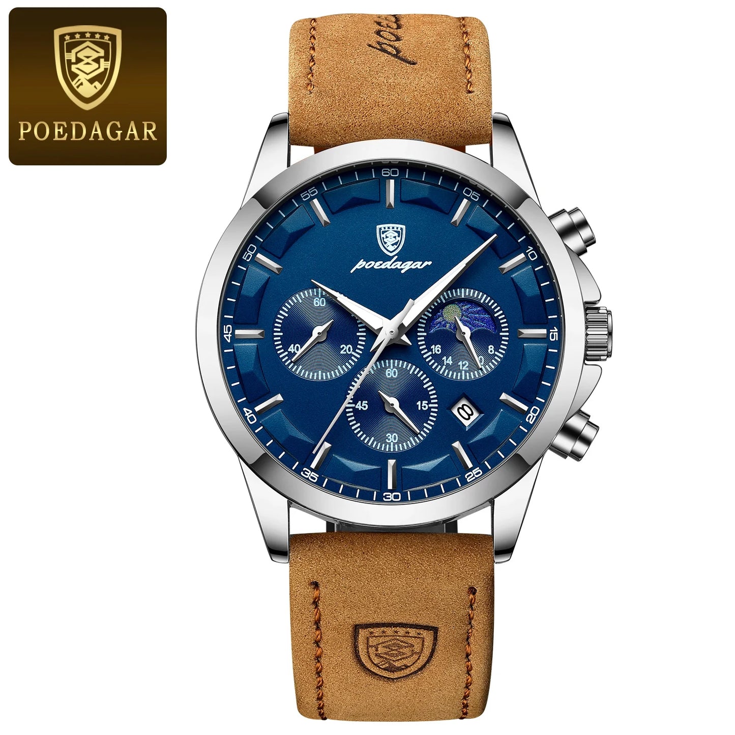 ⌚ POEDAGAR Men’s Quartz Watch