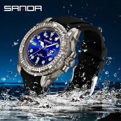 💎 SANDA Women’s Luxury Brand Casual Fashion Quartz Watch