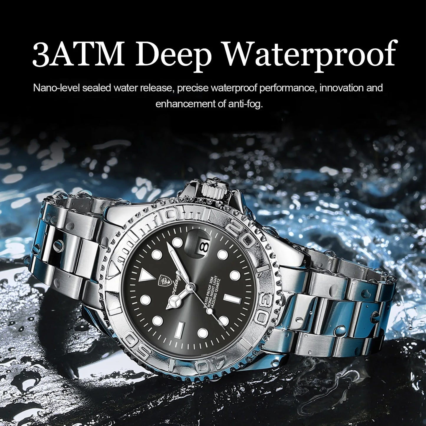 ⌚ POEDAGAR Luxury Men’s Watch