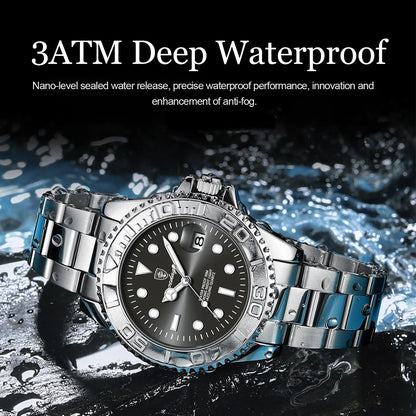 ⌚ POEDAGAR Luxury Men’s Watch