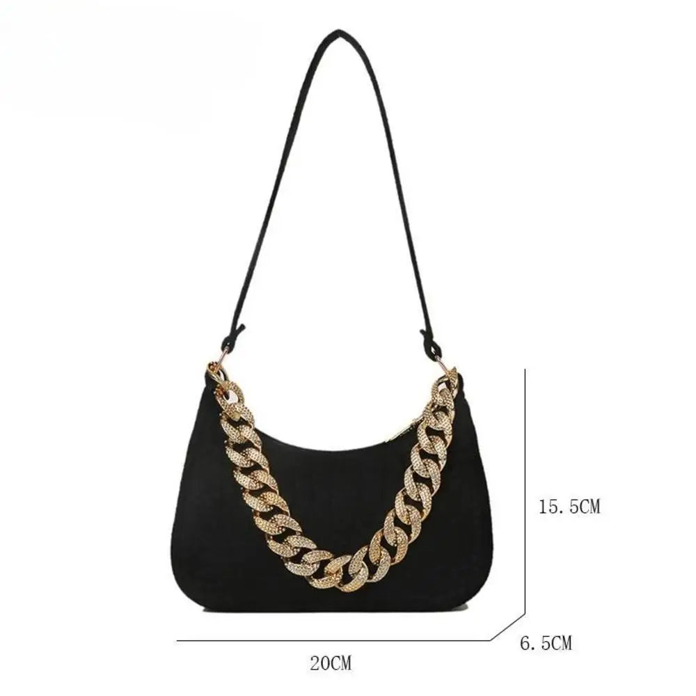 👜 Elegant Chain Shoulder Bag – Summer Luxe Vibes