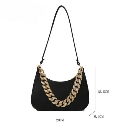 👜 Elegant Chain Shoulder Bag – Summer Luxe Vibes