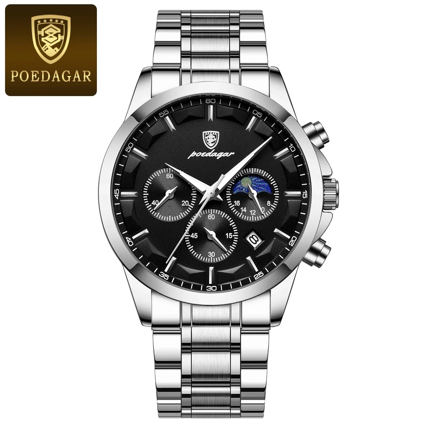 ⌚ POEDAGAR Men’s Quartz Watch