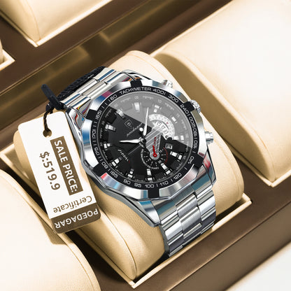 ⏱️ POEDAGAR Business Military Men’s Watch