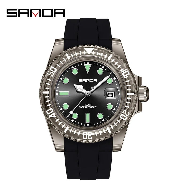 💎 SANDA Women’s Luxury Brand Casual Fashion Quartz Watch