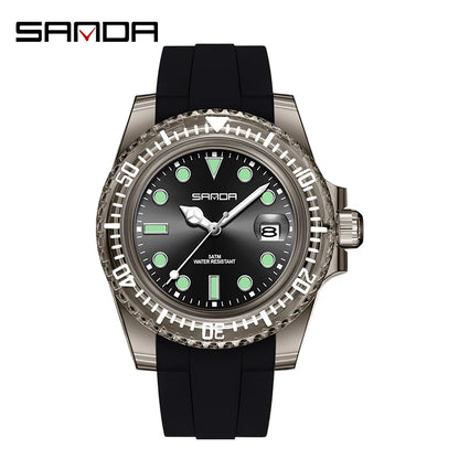 💎 SANDA Women’s Luxury Brand Casual Fashion Quartz Watch