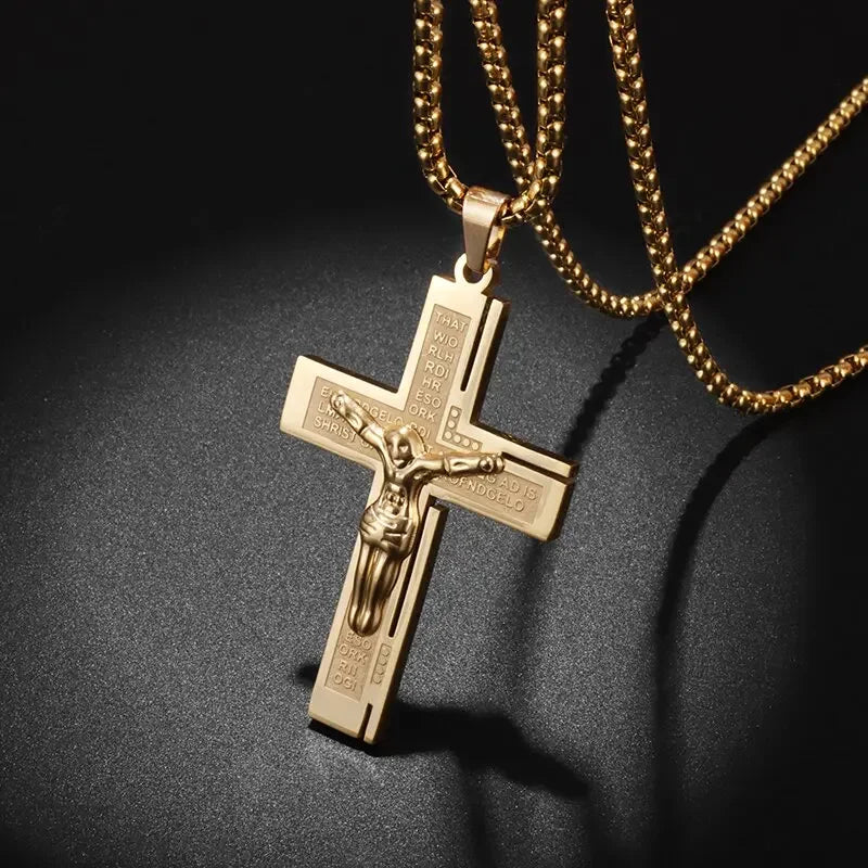 ✝️ Vintage Ice Jesus Pendant