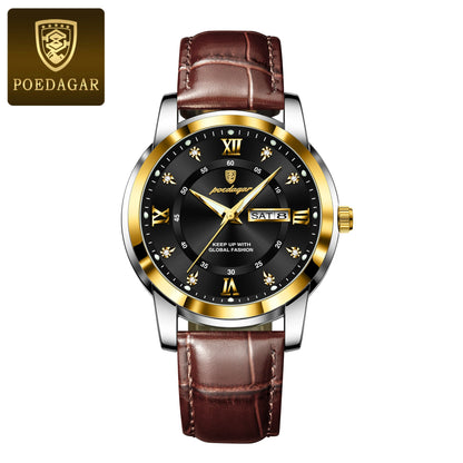 ⌚ POEDAGAR Luxury Man Wristwatch