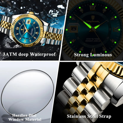 ⏱️ POEDAGAR Luxury Sport Wrist Watch