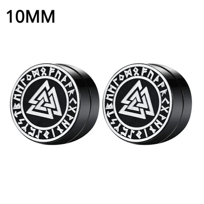 💎 1 Pair Crystal Strong Magnetic Ear Stud Clip Earrings
