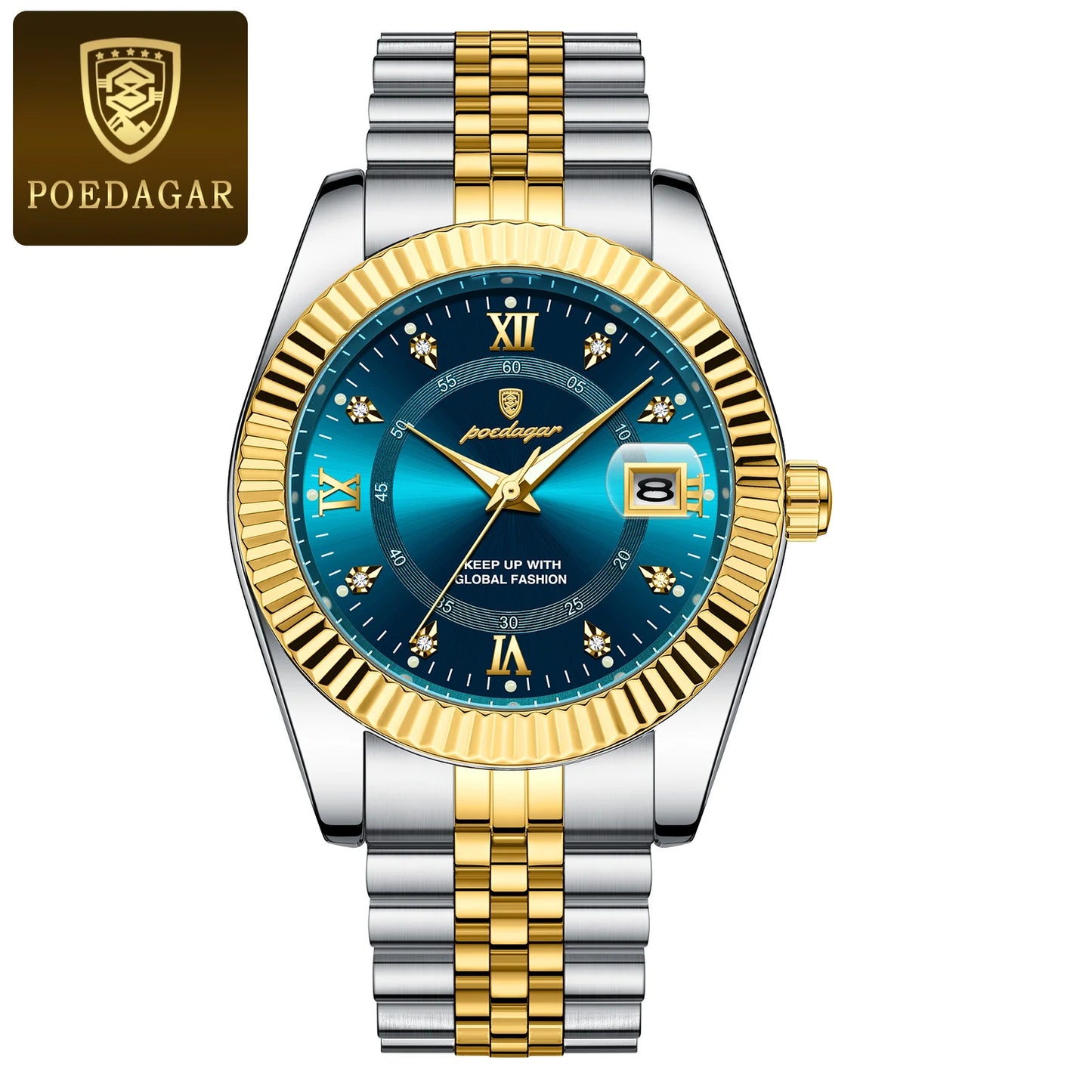 ⏱️ POEDAGAR Luxury Sport Wrist Watch