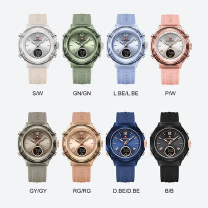 🏆 NAVIFORCE Women's Outdoor Sports Watch