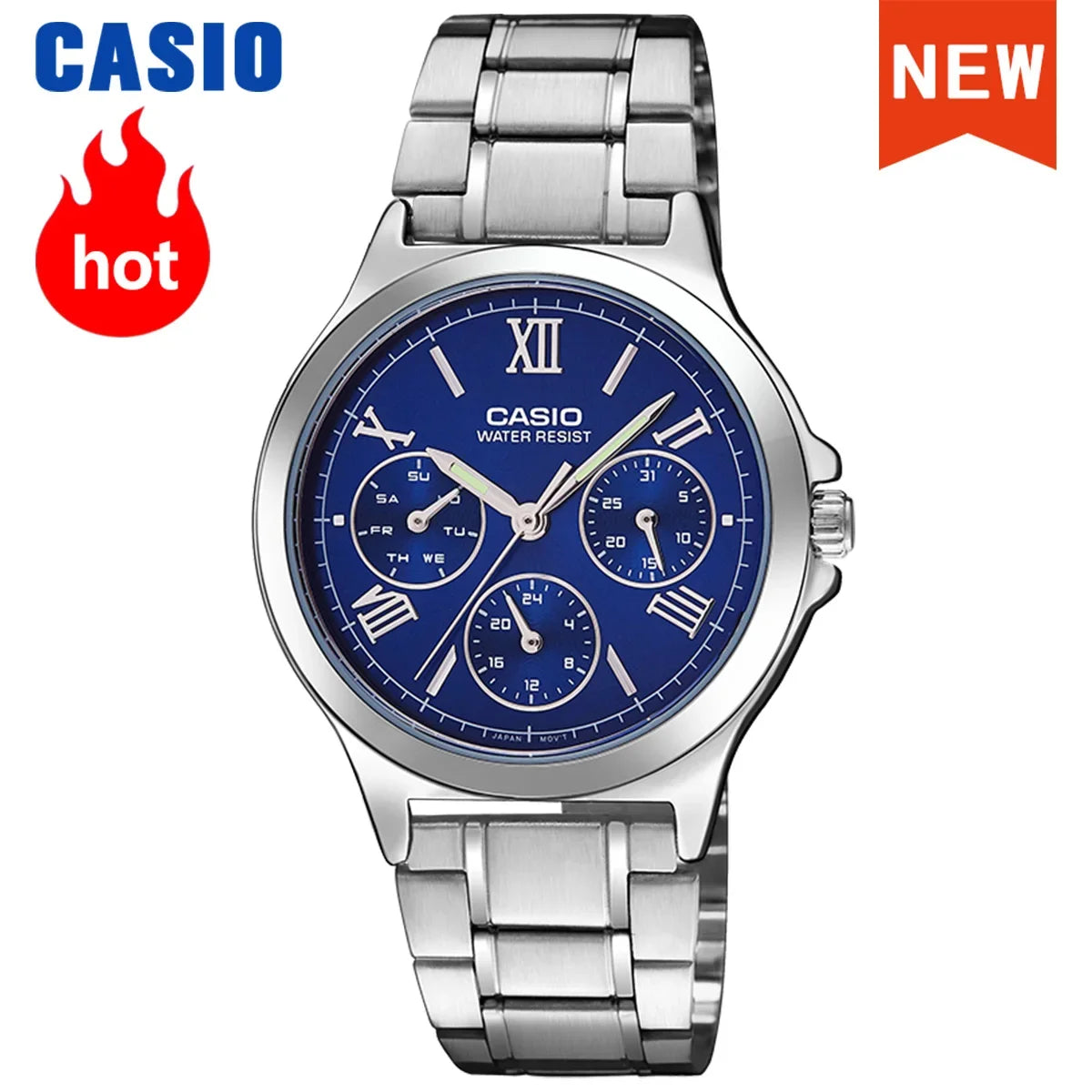 💎 Casio Women's Sport Watch – Luxury Quartz with Luminous Style