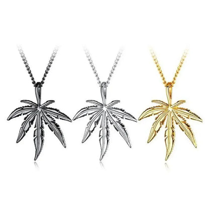 🍁 Hot Fashion Maple Leaf Pendant Necklace