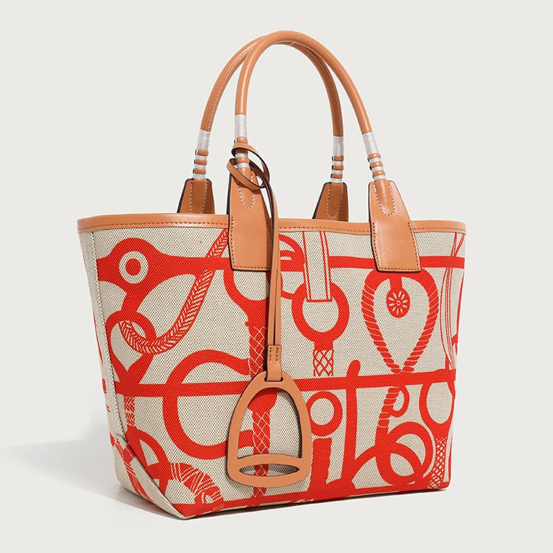 👜 Fashion Women's Tote Bag – Luxury Designer Versatile Shoulder Bag