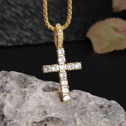 ✝️ Vintage Ice Jesus Pendant
