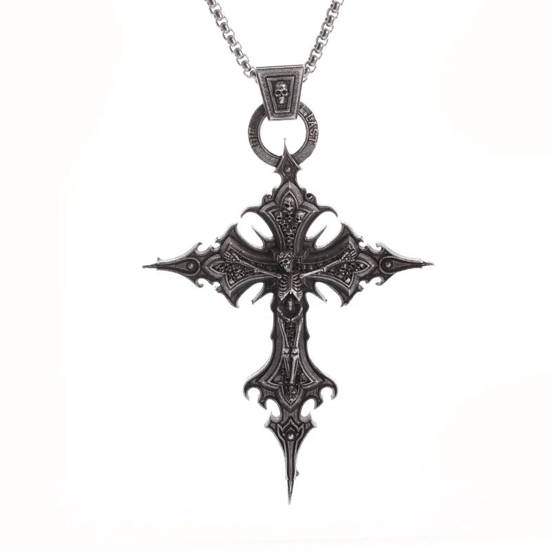 ✝️ Vintage Ice Jesus Pendant