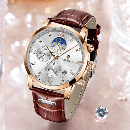 💎 LIGE Luxury Fashion Women's Watch