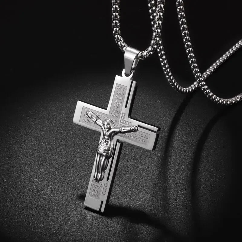 ✝️ Vintage Ice Jesus Pendant