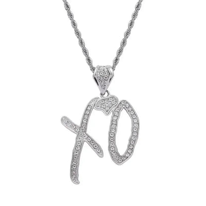 💎 Ice Crystal Alphabet Pendant 🔥
