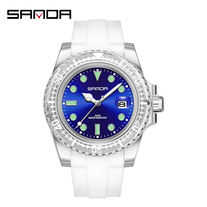 💎 SANDA Women’s Luxury Brand Casual Fashion Quartz Watch