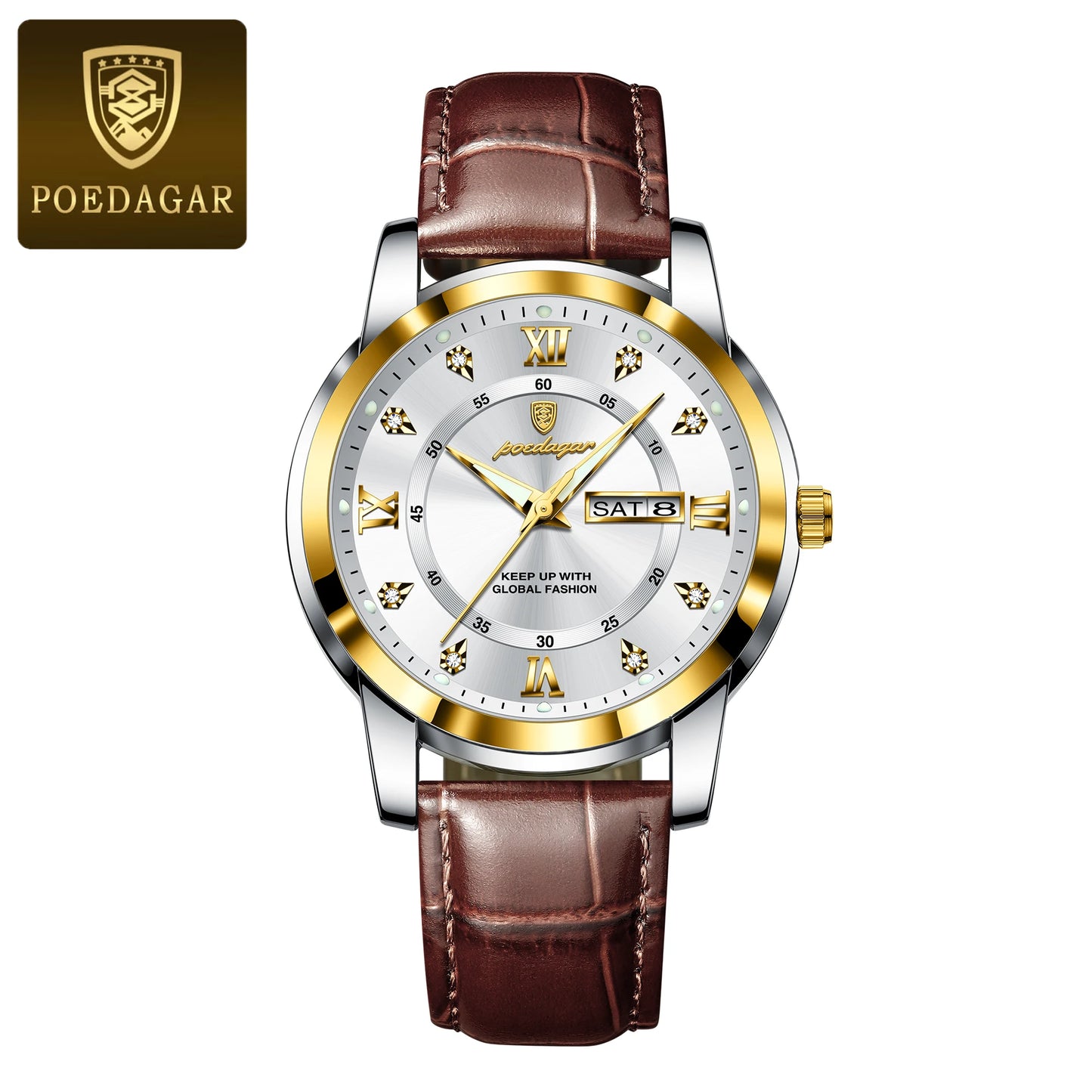 ⌚ POEDAGAR Luxury Man Wristwatch