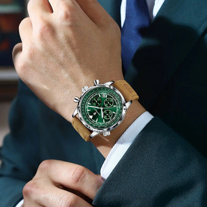 ⏱️ POEDAGAR Luxury Men’s Quartz Watch