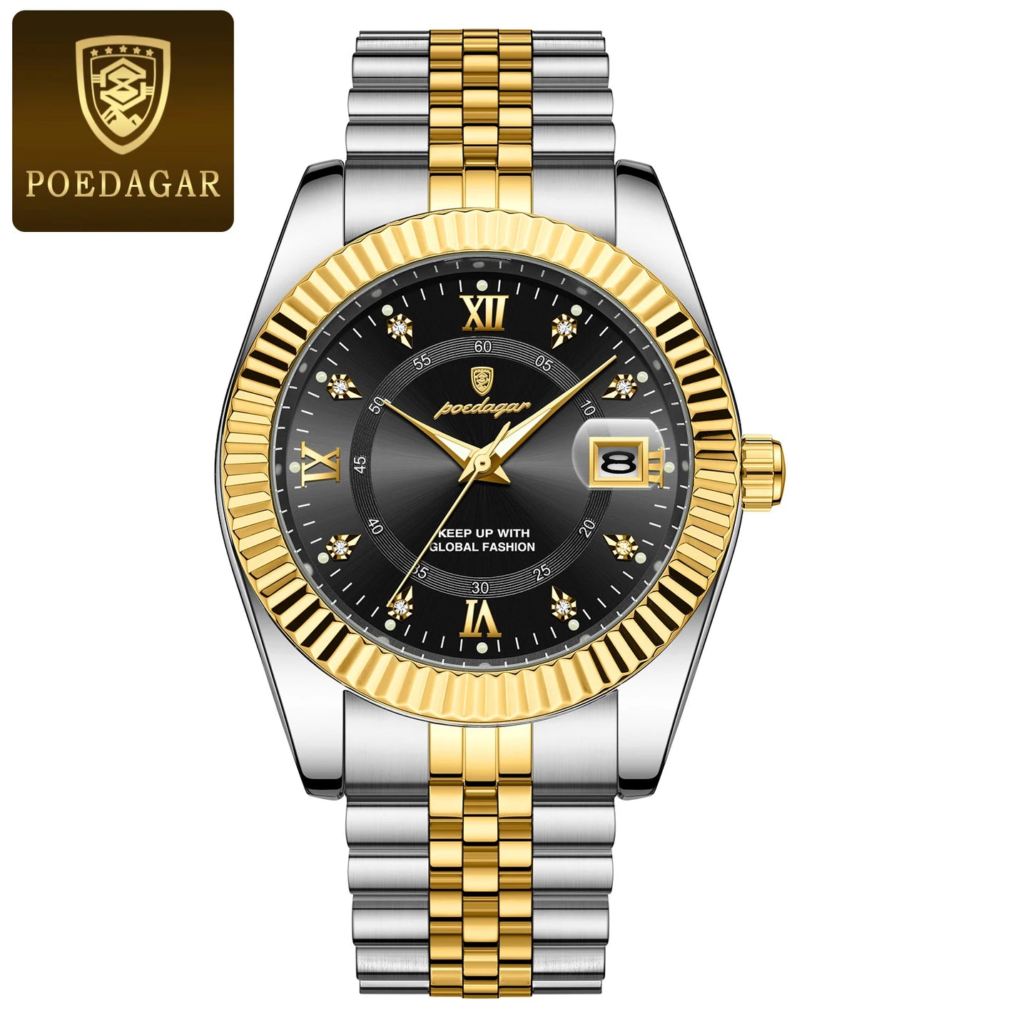 ⏱️ POEDAGAR Luxury Sport Wrist Watch